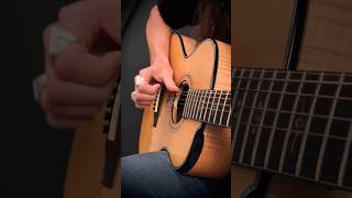 Slapping the Acoustic Guitar Percussive Train Rhythm guitar guitarlesson learnguitar [upl. by Meekahs]