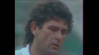 French Open 1984 2R  Paul Mcnamee v Henri Leconte [upl. by Benjamin]