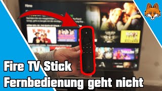 Fire TV Stick Fernbedienung geht nicht  neu verbinden Anleitung 📺 [upl. by Aziul]