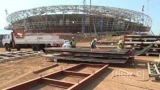 Soccer City Stadium in Johannesburg  fibreC [upl. by Cleaves]