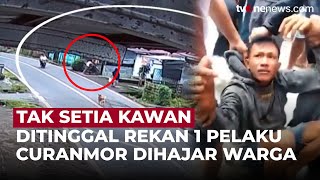 Gara gara Tak Setia Kawan 1 Pelaku Curanmor Dihajar Warga Usai Beraksi  OneNews Update [upl. by Marco]