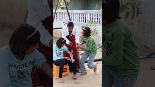 Chor chor injection chor 😱🤪 village family doctor chor shorts funny comedy [upl. by Ehcnalb]