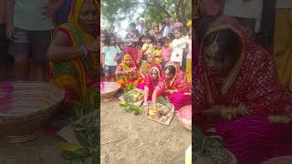 Mathe daura uthai ke chhath chhathpuja viral trending trendingshorts [upl. by Kimitri971]