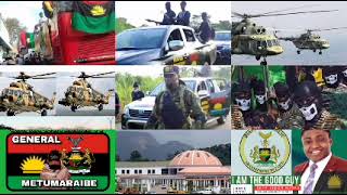 BIAFRAN MILITARIES ABROAD JOINED B L A FOR BIAFRA RESTORATION AT HOME [upl. by Airdnaz806]