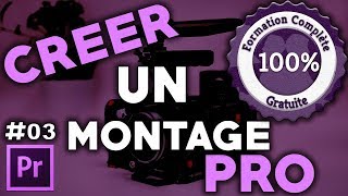 TUTO MONTAGE DEBUTANT  310  Adobe Première Pro 2018 [upl. by Anairam]