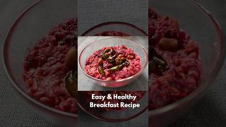 Healthy Breakfast Ideas Everyone Will Love 😍 Beetoot recipe viralshort [upl. by Nwhas473]