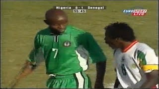 Nigeria vs Senegal Mali 2002 AFCON SemiFinal  Extended Highlights [upl. by Ellenrahc]