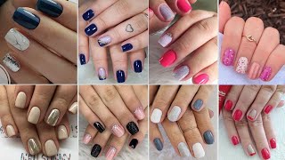 DECORAÇÃO DE UNHAS CURTAS E ELEGANTES PARA MULHERES VAIDOSAS [upl. by Resa]