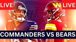 Commanders vs Bears LIVE  2024 NFL Week 8  Full Game  Commanders vs Bears LIVE STREAM  SCORE [upl. by Laumas]