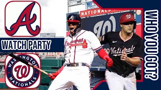 Atlanta Braves vs Washington Nationals  Live Play by Play amp Reaction Stream 3D Sim  MLB 2024 Gm 63 [upl. by Attemaj]