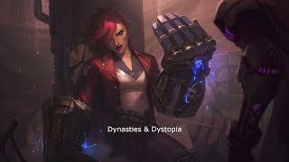 1 Hour  Denzel Curry Gizzle Bren Joy  Dynasties amp Dystopia  Arcane League of Legends [upl. by Alamaj]