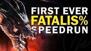 Worlds First Fatalis Speedrun New Game to Fatalis [upl. by Nagoh]