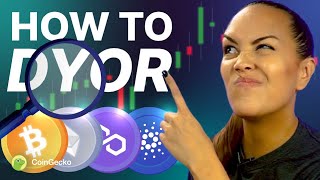 How To DYOR 12 Ways To Research Crypto Like A PRO [upl. by Weed]