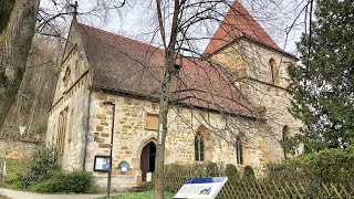 Die Barbarossa Kirche am Berg  Hohenstaufen Kreis Göppingen [upl. by Ocsic]