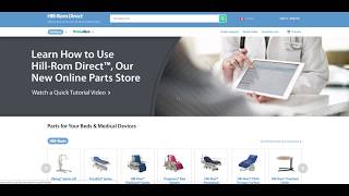 HillRom Direct Canada  How To Purchase Parts Online [upl. by Av262]