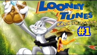 Looney Tunes Back in Action PS2 Playthrough Part 1 [upl. by Cindra]