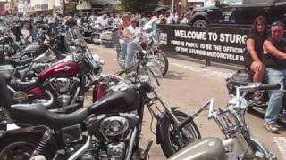 Sturgis Rally 2009 3 Main Street fun [upl. by Gollin]