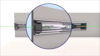 A670 Stainless Steel Drawer Slides Installation Guide English [upl. by Norab]