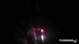 ROTER DRACHE  13 SCHUSS  BLACKBOXX FIREWORKS  NEUHEIT 2013 [upl. by Sybyl]