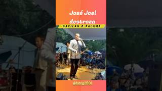 José Joel destroza la canción Gavilán o Paloma en el homenaje a José José en Clavería [upl. by Moritz120]