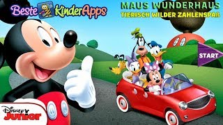 Micky Maus Wunderhaus Zahlenspaß deutsch  Lernspiel App für Kinder [upl. by Dazhahs]