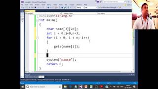 25C Programming Exercise on Strings  Introduction to Functions [upl. by Merline]