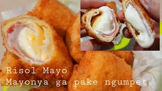 Risol Mayo  Rissoles Recipe  Mayonya asli ga ngumpet Nael Onion [upl. by Berkin173]