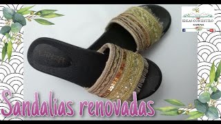 Como renovar unas sandalias [upl. by Orlando]