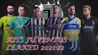 EFOOTBALL PES 2021  PES 2020 NEWEST UPDATE KITS JUVENTUS LEAKED 202122 [upl. by Nanor]