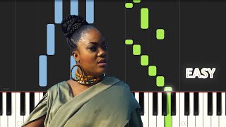 Deborah Lukalu  Je Sais  EASY PIANO TUTORIAL BY Extreme Midi [upl. by Sellihca505]