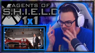 MCU nerd WATCHES Agents of SHIELD for THE FIRST TIME Agents of SHIELD 1x1 quotPilotquot Reaction [upl. by Enelia]