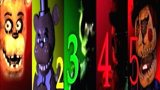 The Return To Freddys 15 Jumpscare Simulator ALL JUMPSCARES [upl. by Eppesiug]