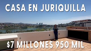 Casa con vista al lago en Juriquilla Querétaro 7 millones 950 mil pesos [upl. by Maker744]