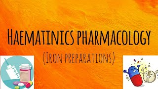 Haematinics pharmacology  Iron preparations  Med Vids Made Simple [upl. by Hagen740]