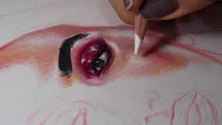 colouring  blending skin speed drawing [upl. by Nabila]