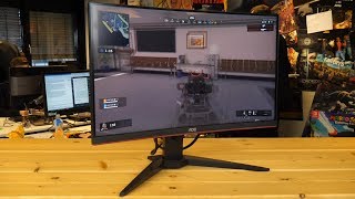 AOC C24G1 Curved 144Hz Gaming Monitor  Hardware Unboxing [upl. by Llemhar476]