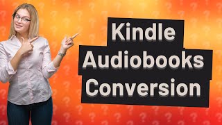 Can I turn my Kindle books into audiobooks [upl. by Marilou]