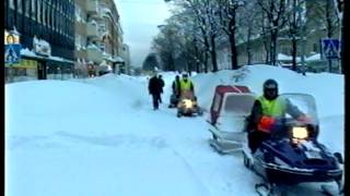 Århundradets snöstorm  Minnen amp bilder från dagarna som skakade Gävle 1998 [upl. by Bran546]