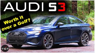 Is the 2022 Audi S3 a REAL Audi  One Take [upl. by Nivlag]