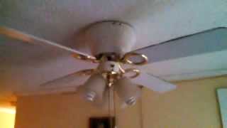 Harbor Breeze Cheshire 42quot hugger ceiling fan [upl. by Sawyere87]