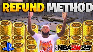 NBA2K25 VC REFUND METHOD SAFEST METHOD FOR PS5 NEXT GEN AND CURRENT GEN [upl. by Olenta]