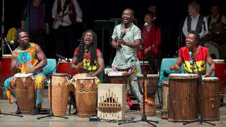 Ghana Traditional Drumming Performance with Koffie Fugah and WALA Group [upl. by Hsiri329]