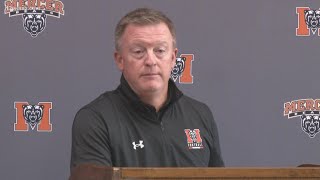 Mercer football looks to advance to FCS playoffs for first time in program history [upl. by Asirak]