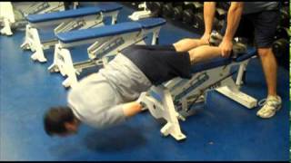 OneResultcom  Weighted Back Extensions no hyperextension machine [upl. by Kovacev]