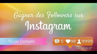 AVOIR 1000 VRAI FOLLOWERS amp LIKE  INSTAGRAM [upl. by Oloap293]