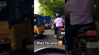 Wait for end😀 ll shorts comedy memes 😍 automobile motovlogar 😁 rider funny 🤣 follow support [upl. by Vetter]