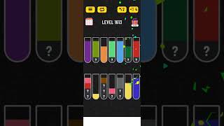 Water sort puzzle  Level 1613 [upl. by Cadmar]