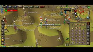 osrs pure str ate 28 vs prayer [upl. by Toinette]