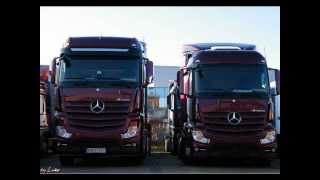 MB Actros MP4  New Actros [upl. by Dahcir294]