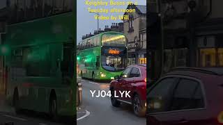 Keighley Buses on Tuesday afternoon 🚌 ￼Keighley ￼ [upl. by Ahsercul420]